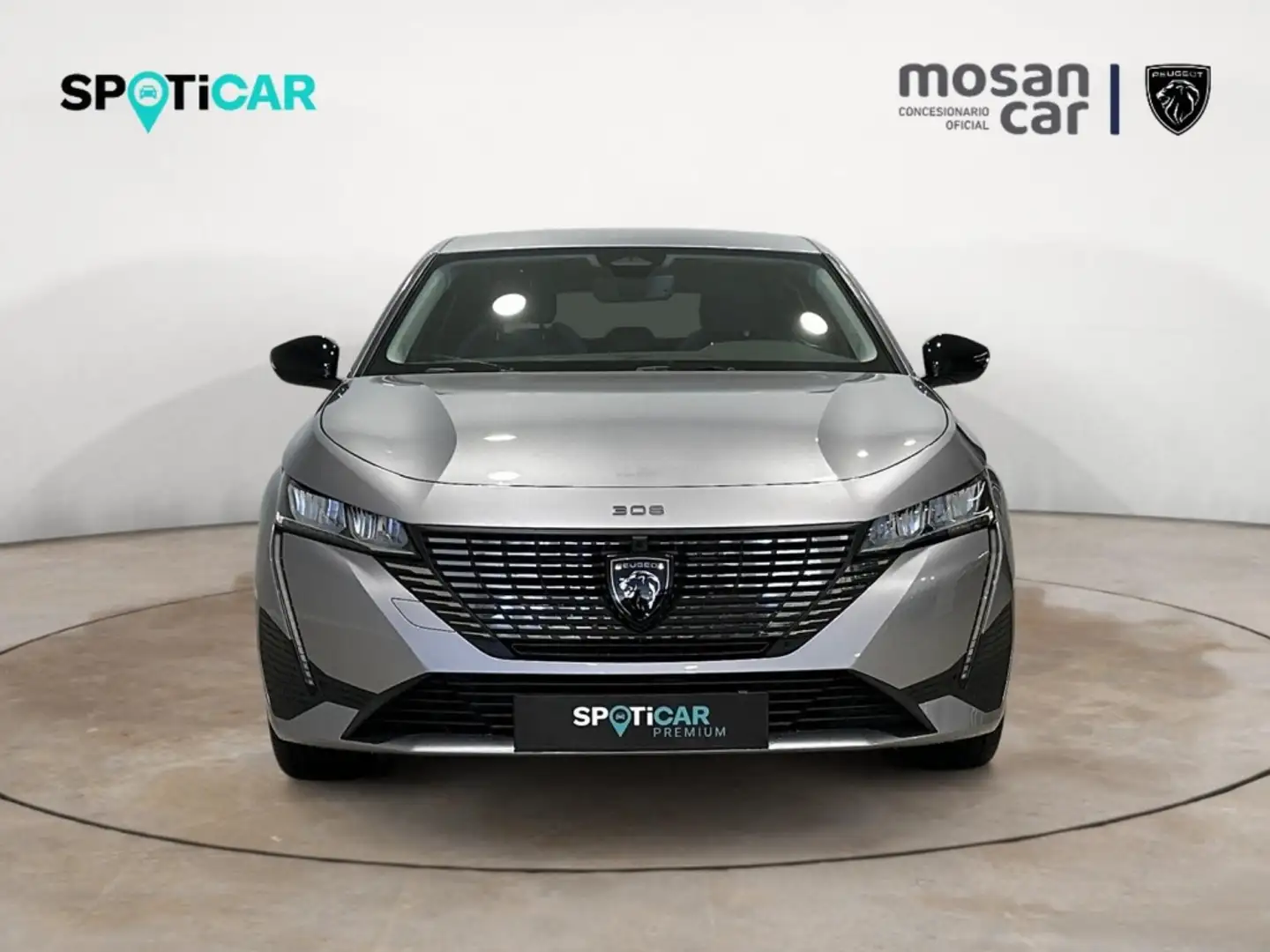 Peugeot 308 1.2 Hybrid Allure 136 e-DCS6 Gris - 2