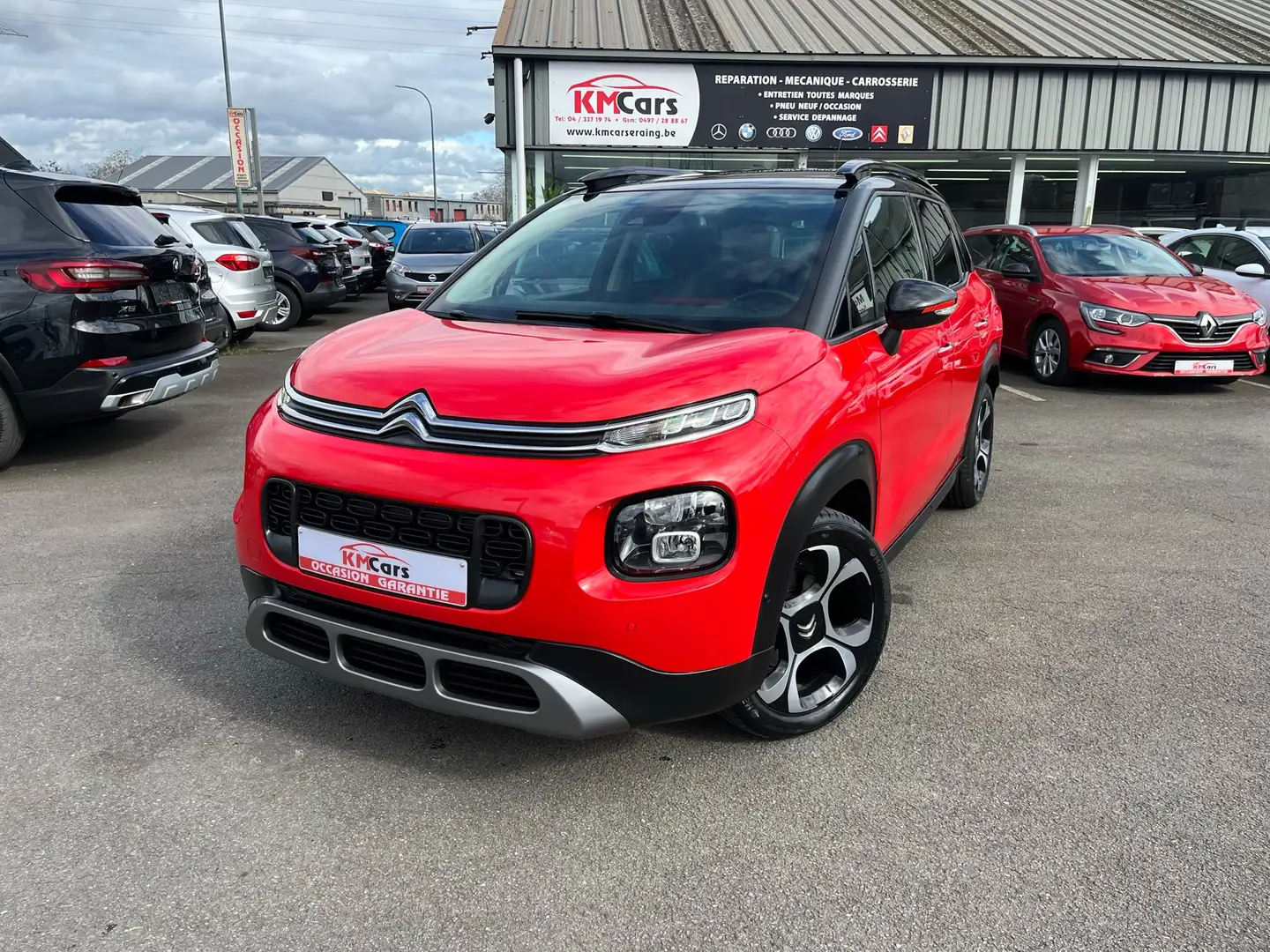 Citroen C3 Aircross 1.2i ESSENCE /TOIT PANORAMIQUE / NAVIGATION /AIRCO Rouge - 1