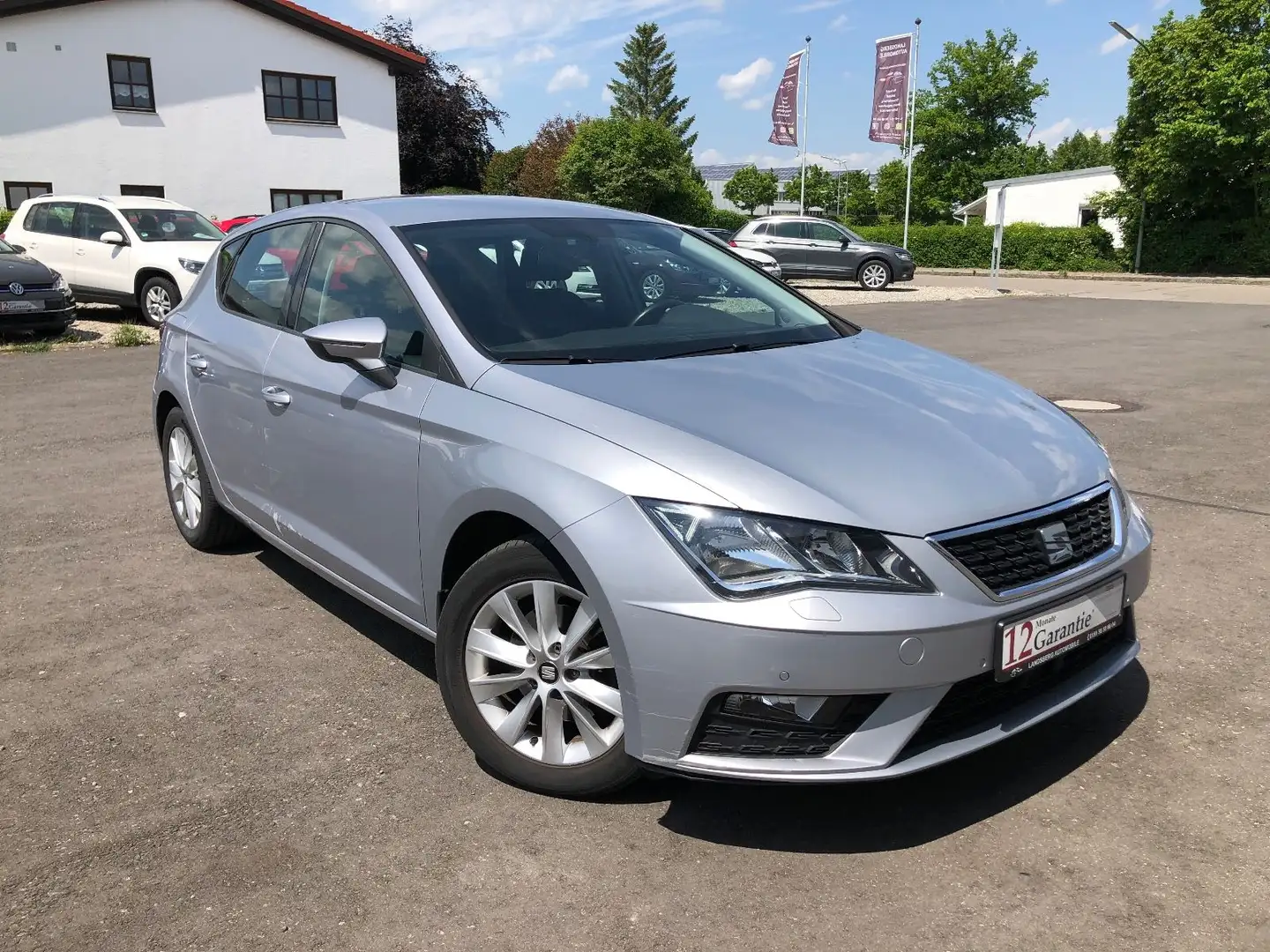 SEAT Leon 1.4TGI Style*KLima*Sitzheizung Argent - 2