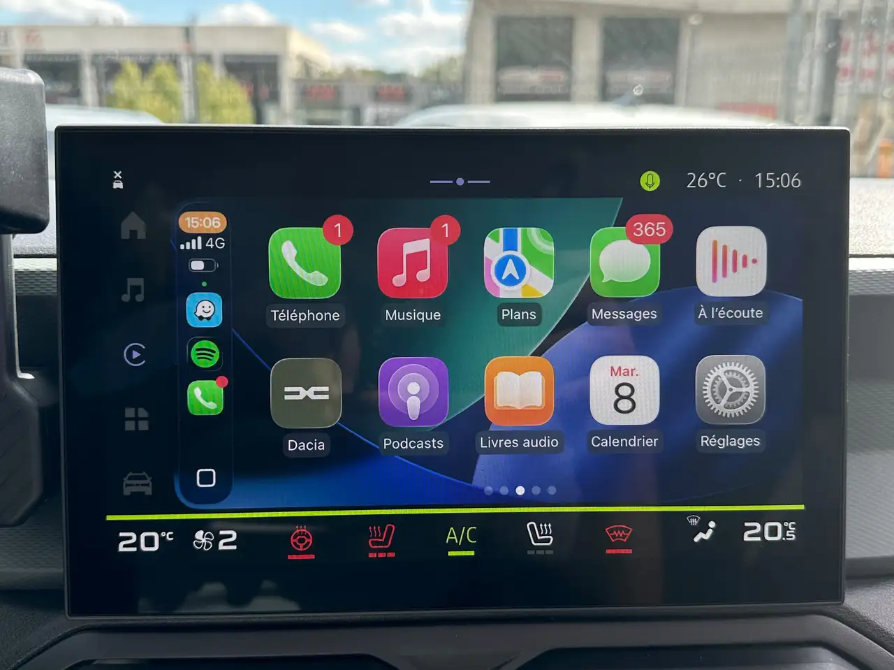 Dacia Bigster 1.8*1ER PROP*PANO*FULL OPTIONS*CAM 360°*SIEGE/VOLANT CHAUFFANT*CARPLAY*GARANTIE DACIA, миниатюра 11