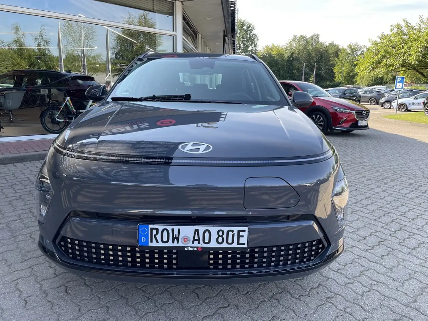 Hyundai KONA Elektro ADVANTAGE 48,4 kWh Grau - 2