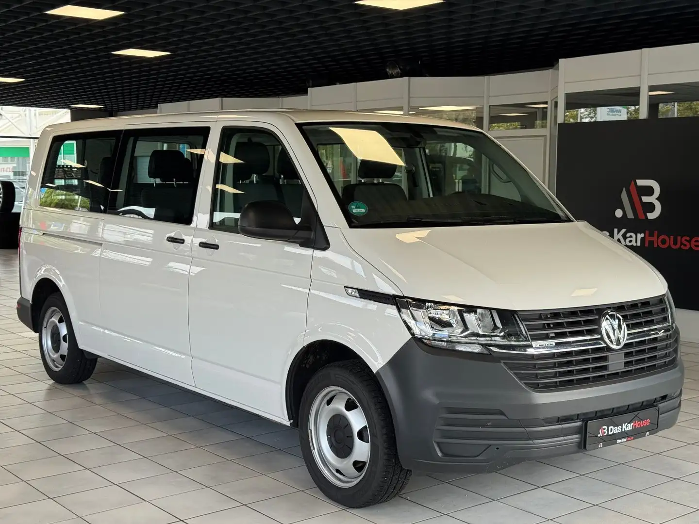 Volkswagen T6 Kombi T6.1 Transporter Kombi lang 4 Motion 9 Sitzer Weiß - 2