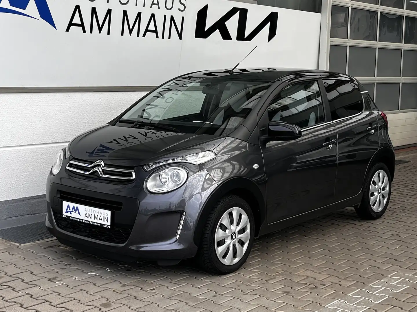 Citroen C1 1.0 Millenium | SHZ | Klima Gris - 2