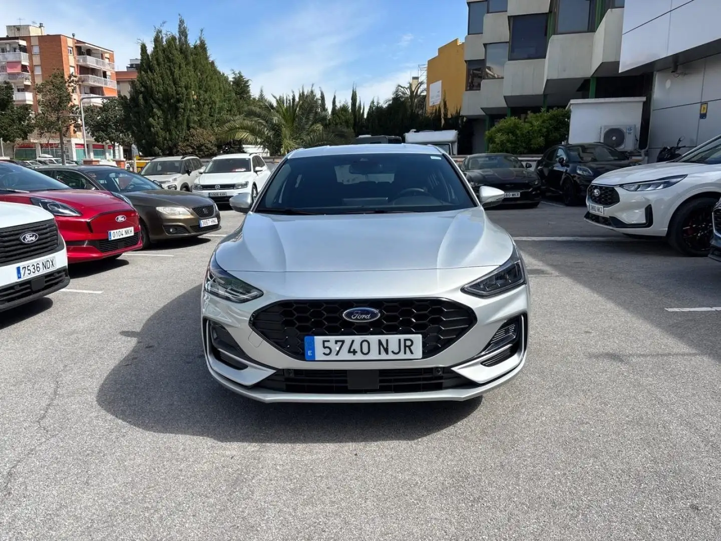 Ford Focus 1.0 Ecoboost MHEV ST-Line X 155 Aut. Plateado - 2