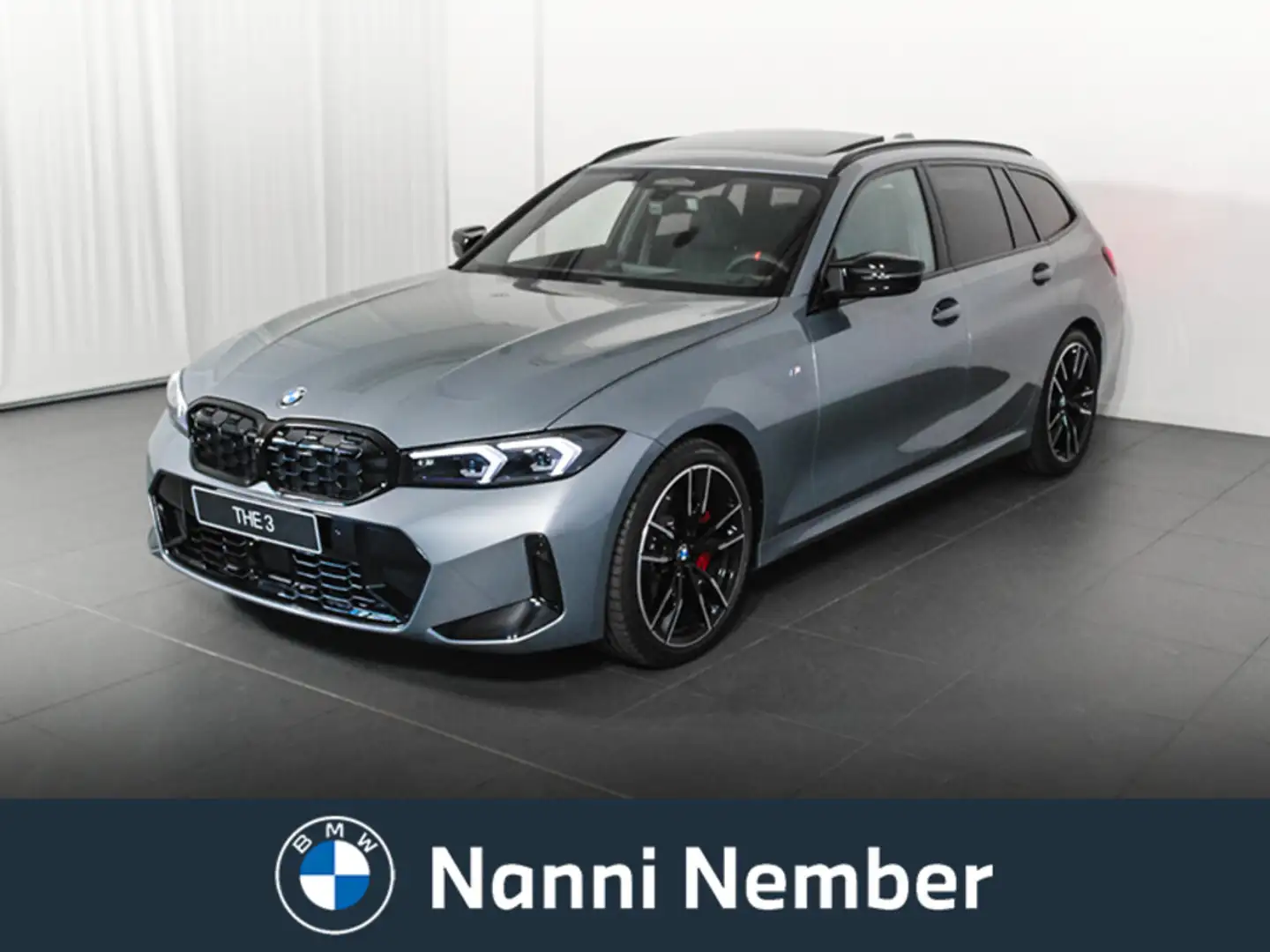 BMW 340 M 340d 48V xDrive Touring Msport Pro Grigio - 1