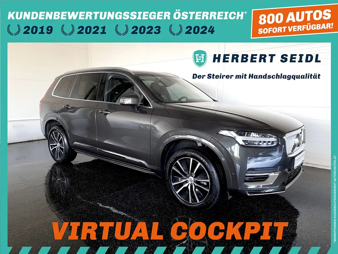 Volvo XC90 T8 INSCRIPTION Expression PHEV 4x4 Aut *7-SITZE... Grau - 1