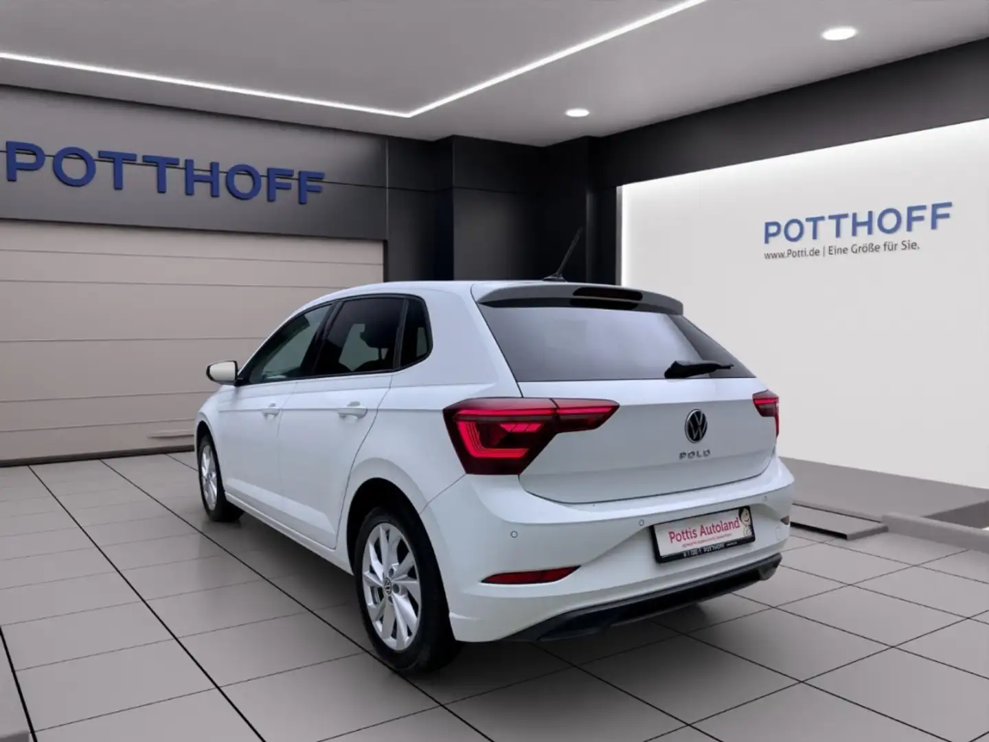 Volkswagen Polo 1.0 TSI STYLE NAVI IQ.LIGHT PDC SITZHZG Weiß - 2