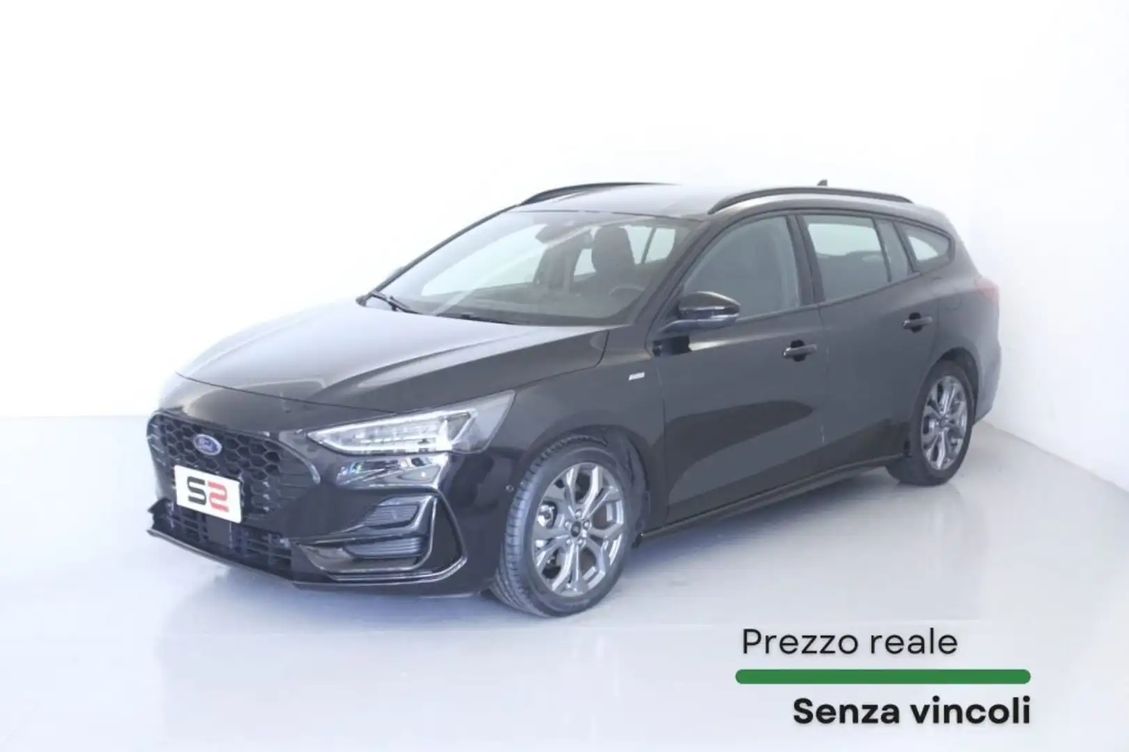 Ford Focus 1.0 EcoBoost Hybrid 125 CV SW ST-Line Nero - 1