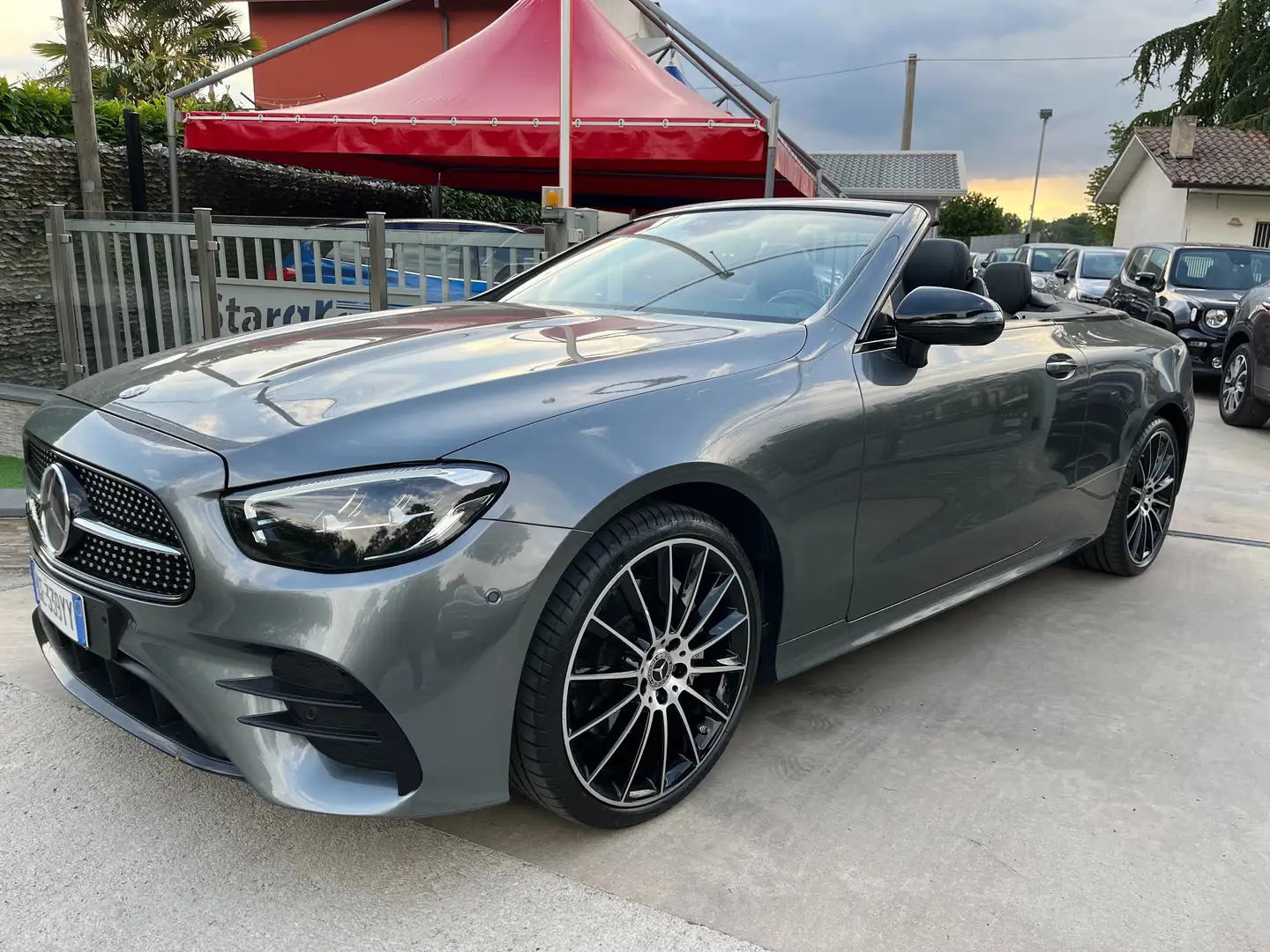 Mercedes-Benz E 220 Cabrio d Premium Plus 4matic Gris - 1