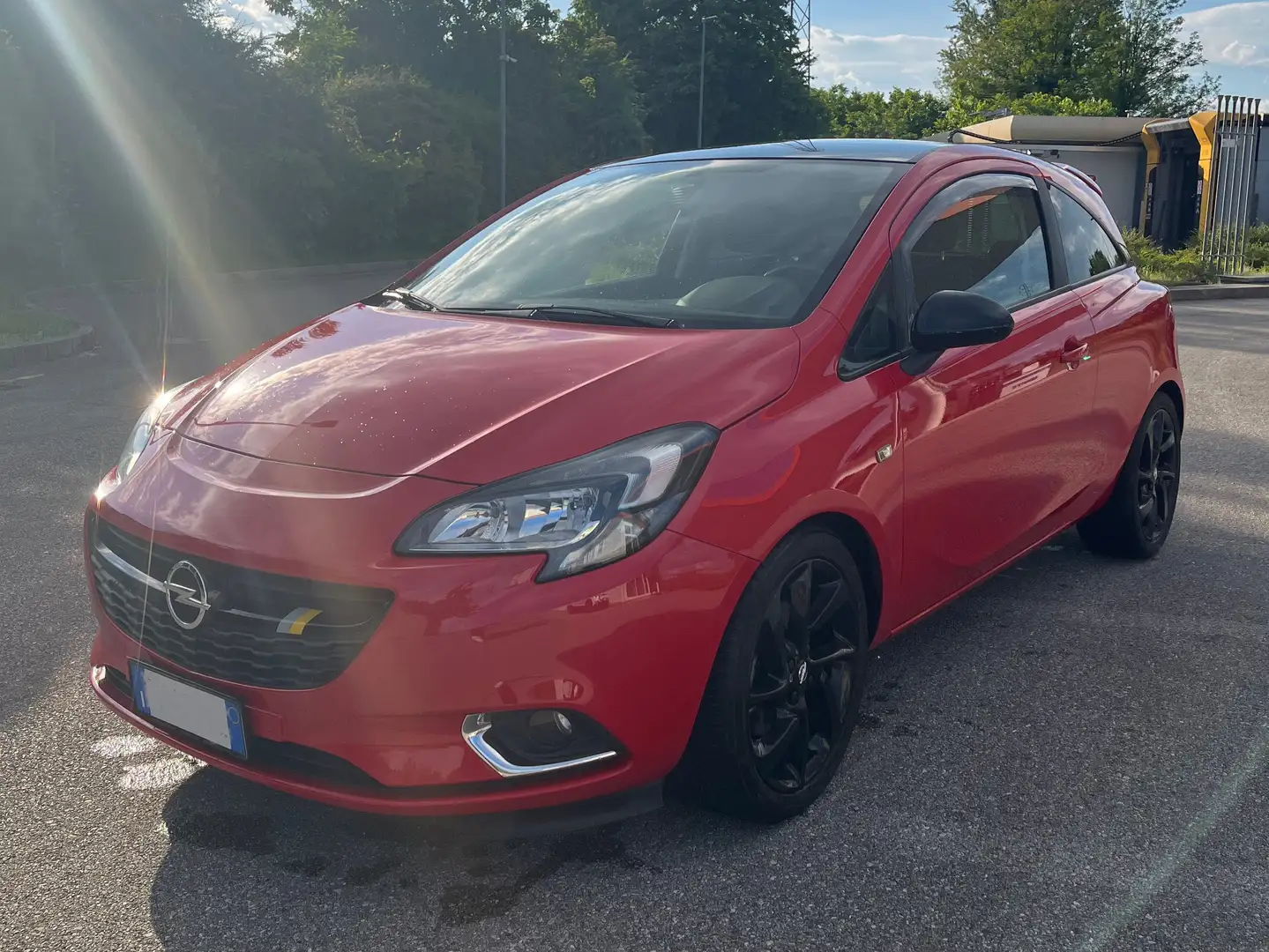 Opel Corsa Corsa 3p 1.0 t sge b-Color s TURBO Rosso - 1