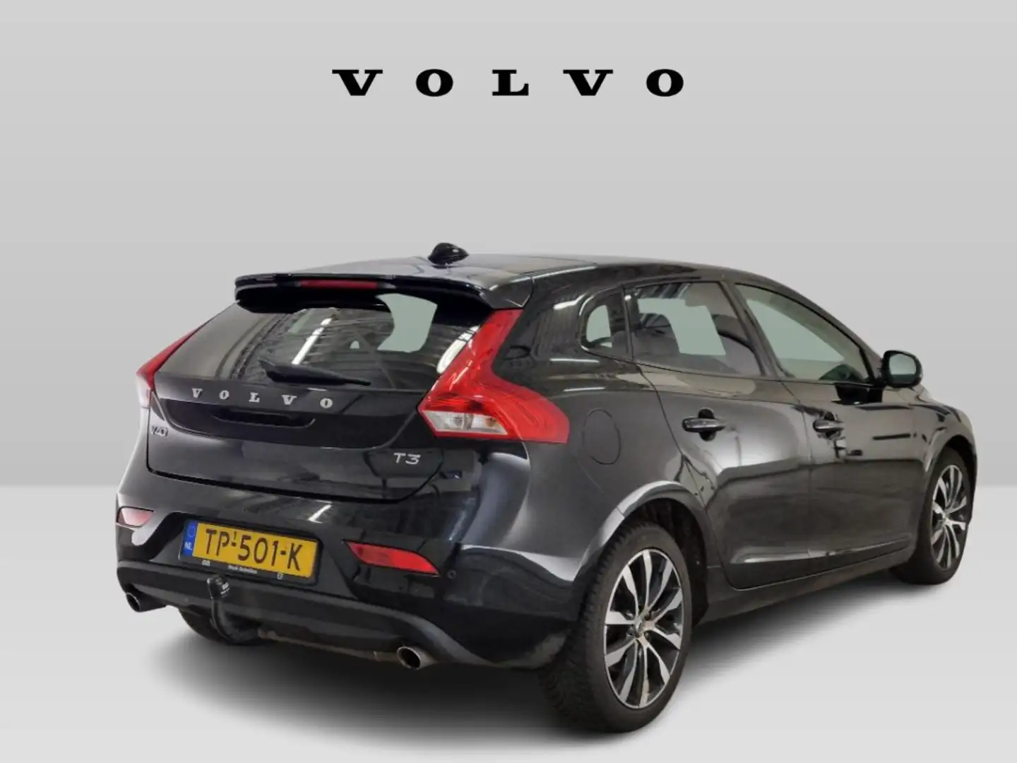 Volvo V40 T3 Dynamic Edition | Panoramadak | Parkeercamera | Schwarz - 2