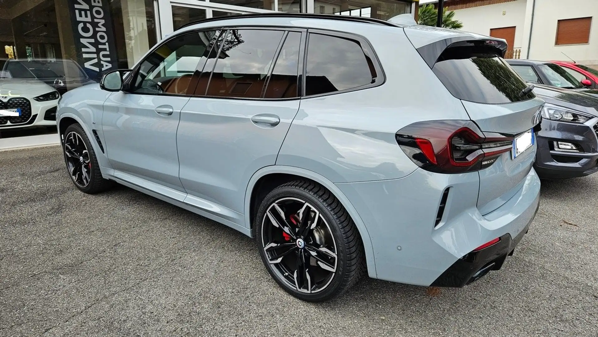 BMW X3 X3 G01 2021 xdrive M40d mhev 48V LASER TETTO FULL Gris - 2