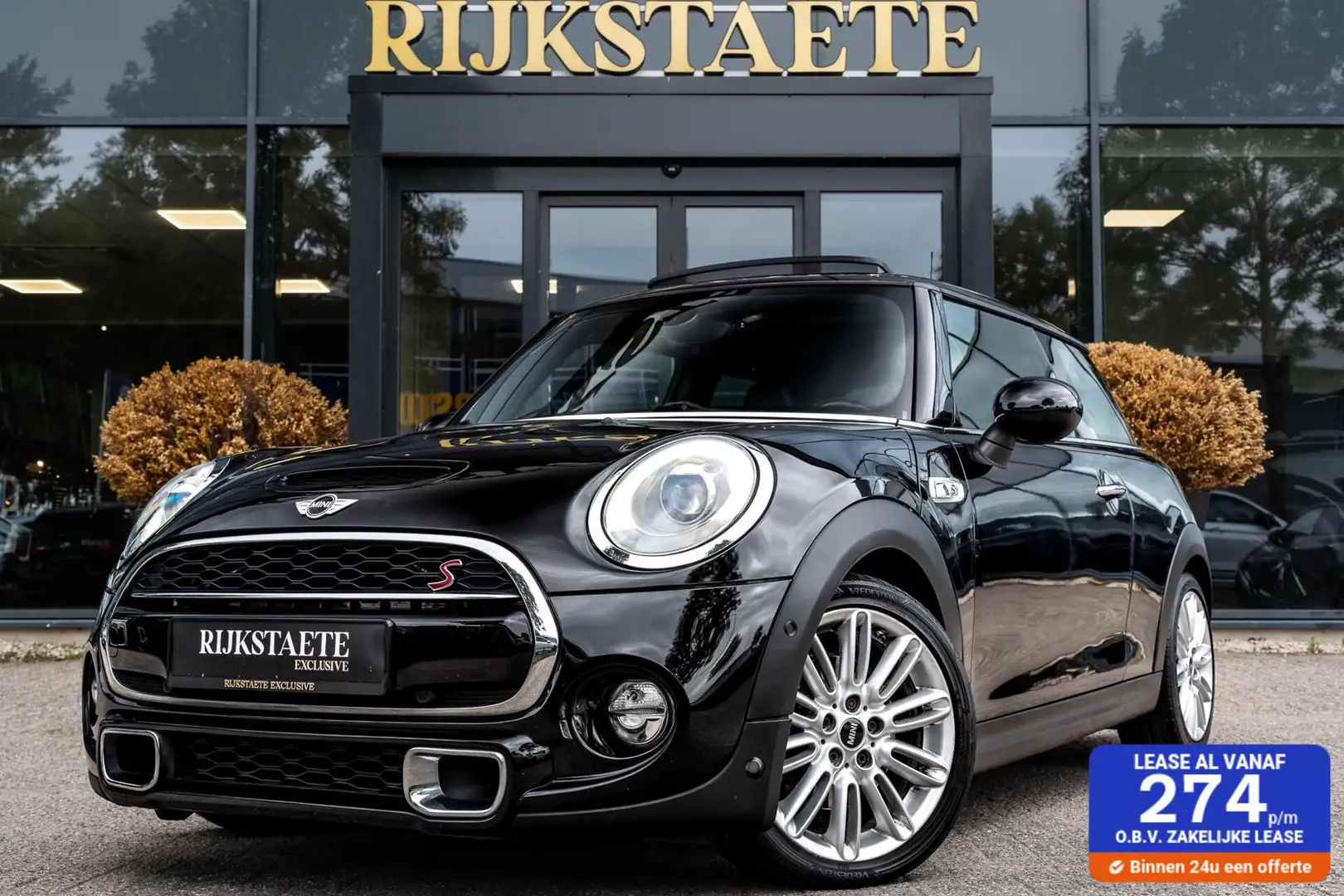 MINI Cooper S Mini 2.0 Chili|PANO|LEDER|LED|PDC|SFEERVERL. Schwarz - 1