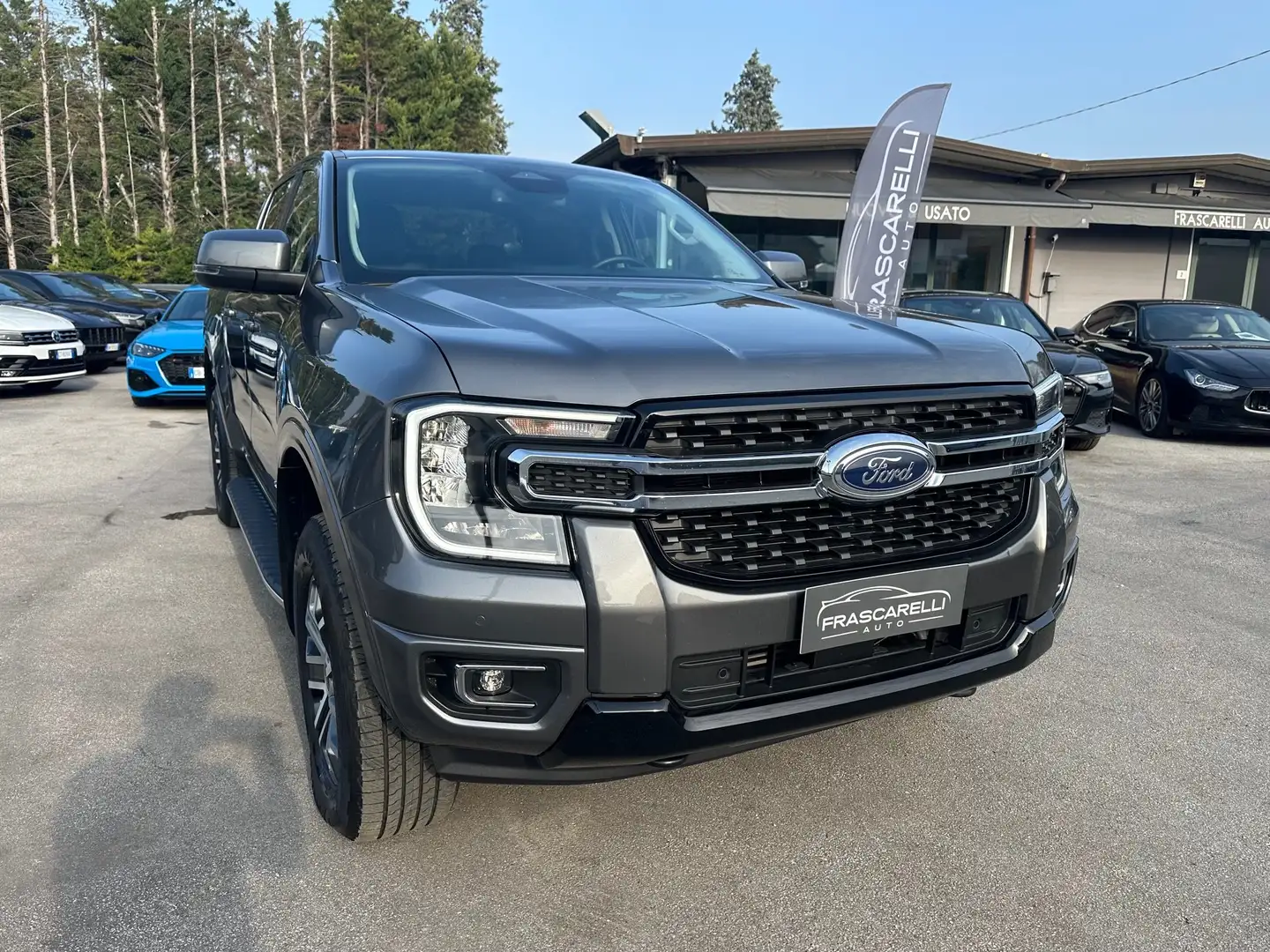 Ford Ranger 2.0 ecoblue doppia cabina Limited awd 205cv auto Grau - 1