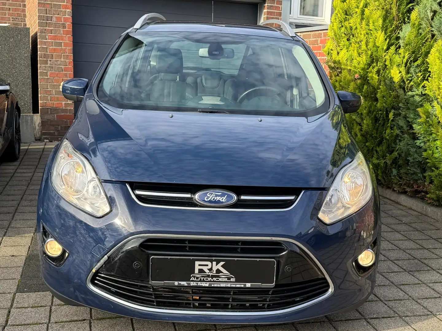 Ford Grand C-Max Titanium PDC/AHK/7 Sitze Blau - 2