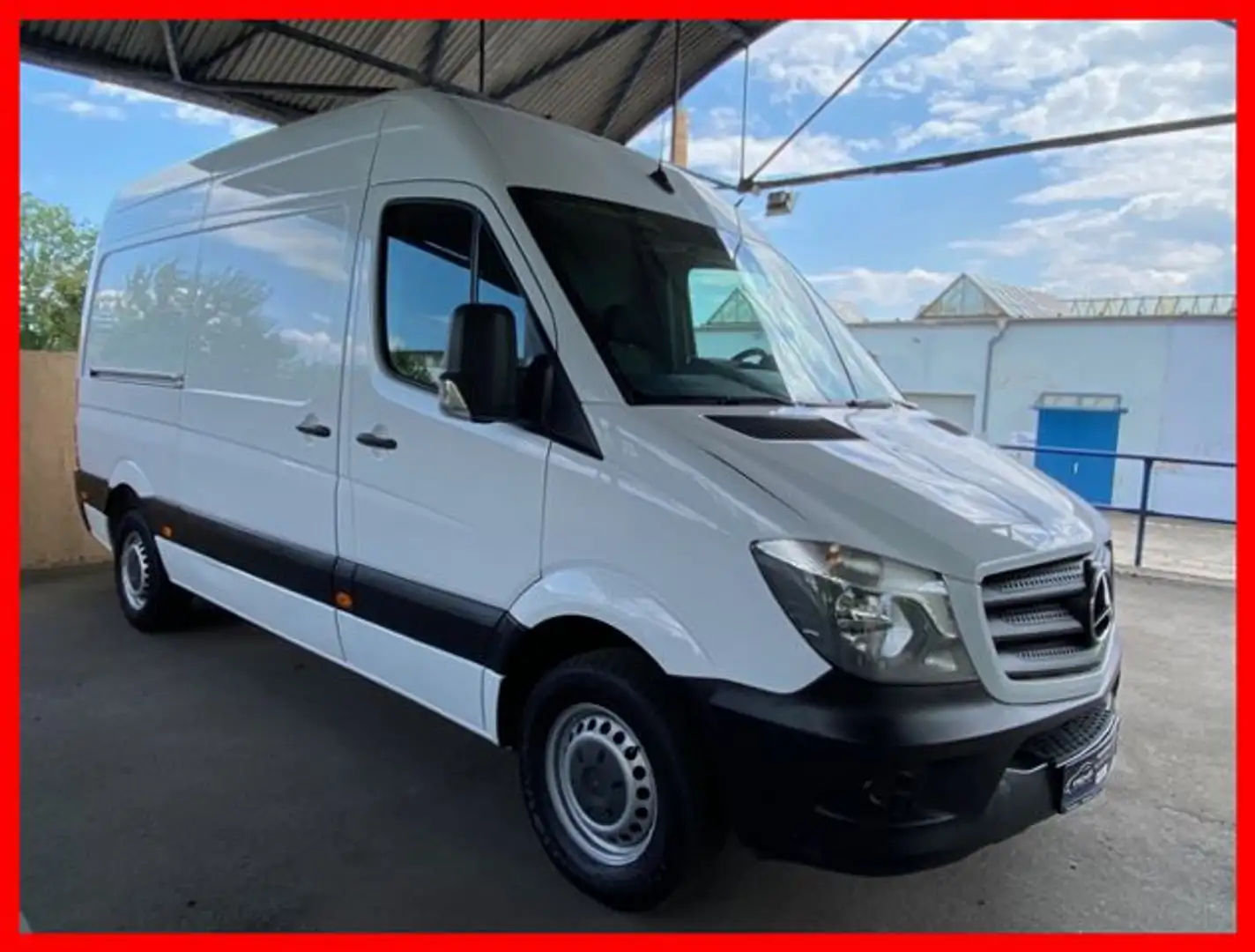 Mercedes-Benz Sprinter HOCHDACH 1.HAND KLIMA Weiß - 2