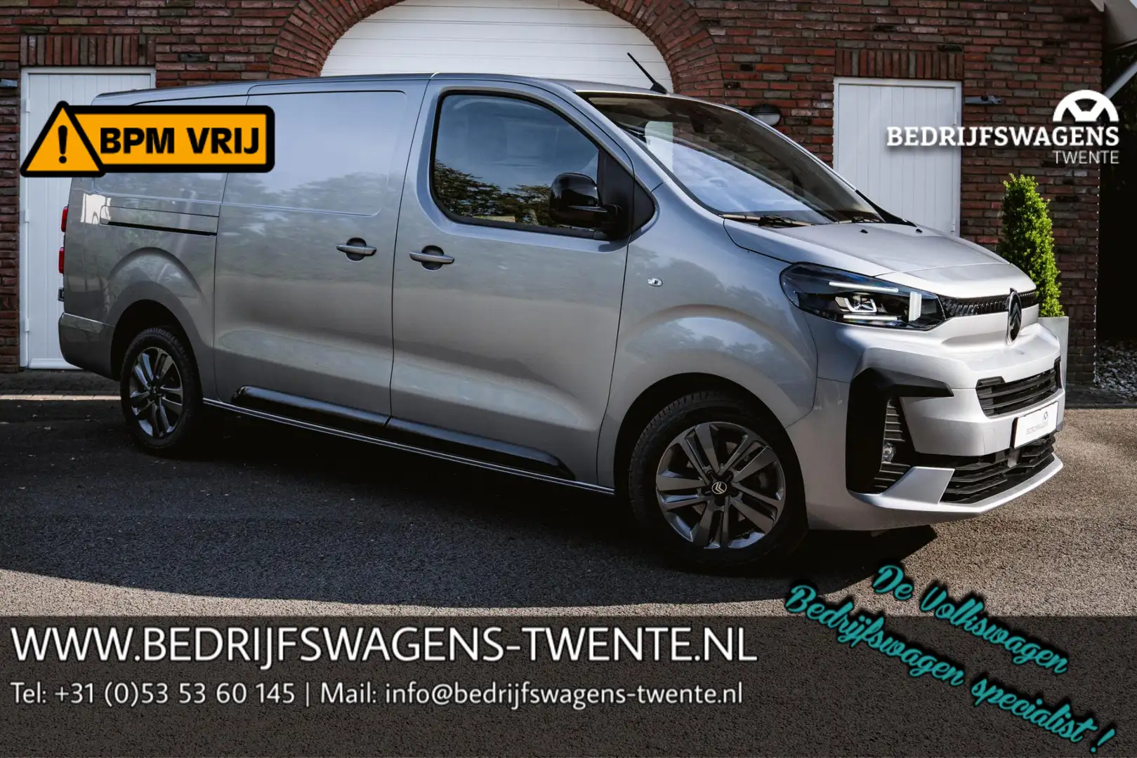 Citroen Jumpy 2.0 BlueHDI 180PK Automaat L3 NAVI Cruise Camera Grijs - 1