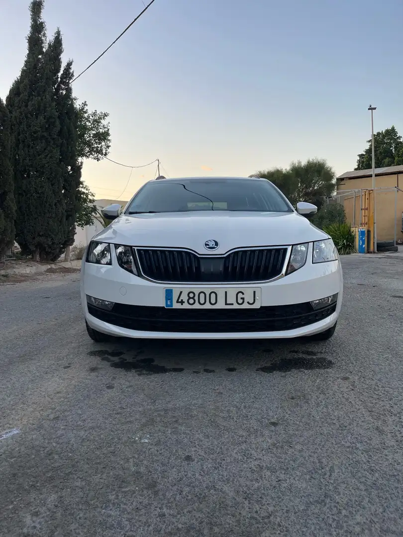 Skoda Octavia Combi 1.5 TGI CNG Style DSG Білий - 2