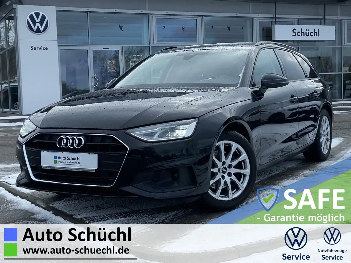 Audi A4 Avant 35 2.0 TFSI S-TRONIC AHK+NAVI+LED+SHZ+P Schwarz - 1