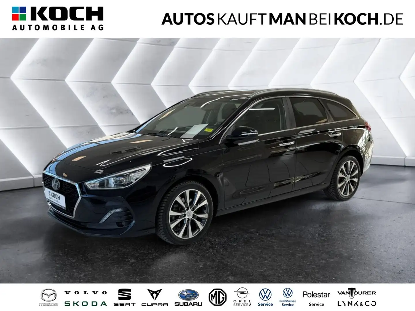 Hyundai i30 Kombi 1.4 T-GDI Style LED NAVI R-KAM PDC SHZ Noir - 1