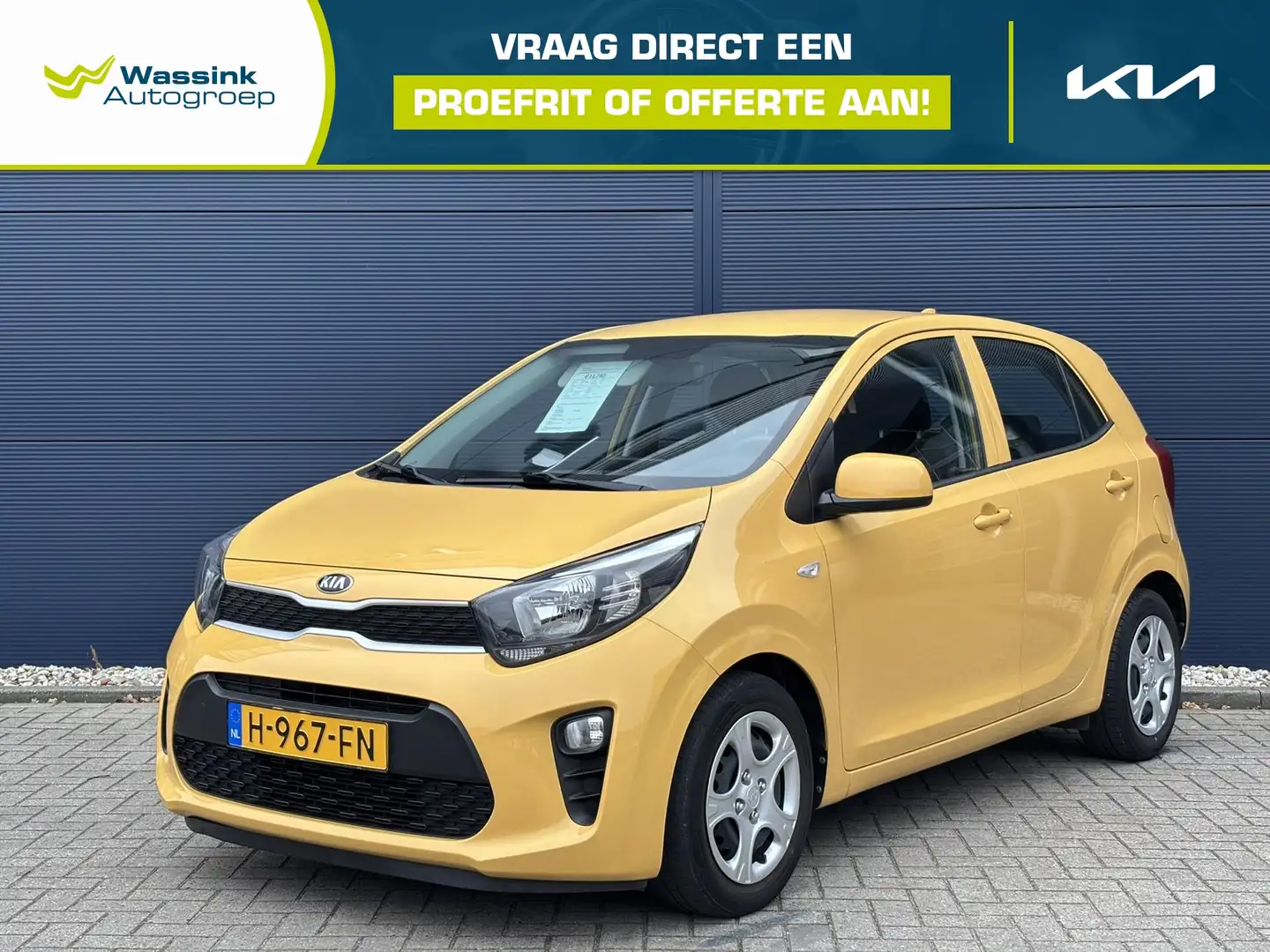 Kia Picanto 1.0 MPi 67pk 4-zits ComfortLine Camera | Airco Geel - 1