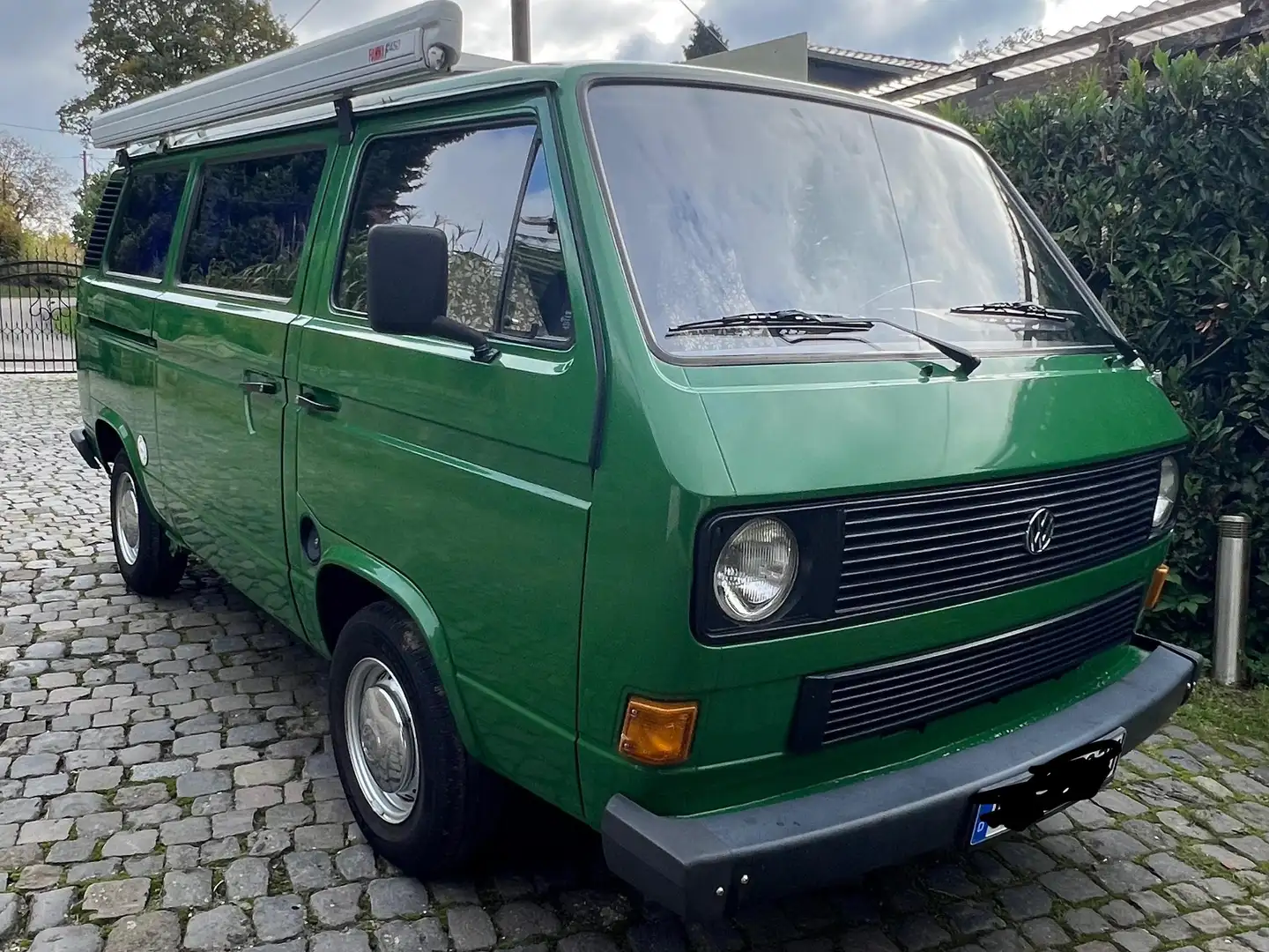 Volkswagen T3 Reimo-Ausbau, wbx, 78PS, Top-Zustand, H-Kennz. Zelená - 1