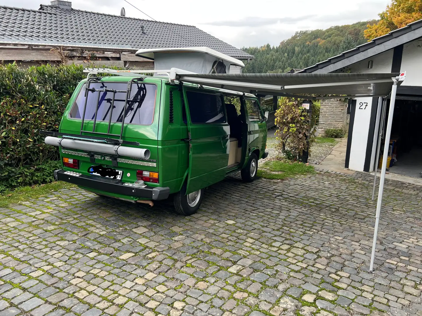 Volkswagen T3 Reimo-Ausbau, wbx, 78PS, Top-Zustand, H-Kennz. Zelená - 2