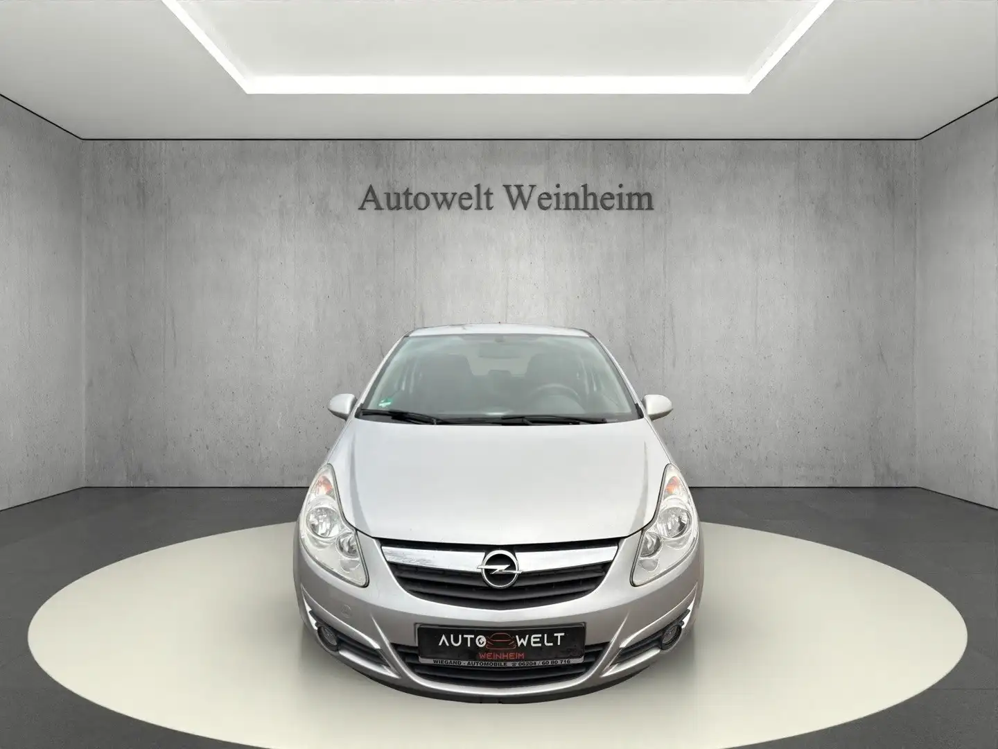 Opel Corsa CORSA°D°EDITION°1.4°AUTOMATIK°RENTNER°NUR53TKM°X Argent - 2