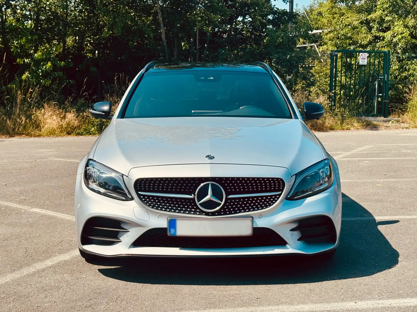 Mercedes-Benz C 200 C 200 d T 9G-TRONIC AMG Line Zilver - 2