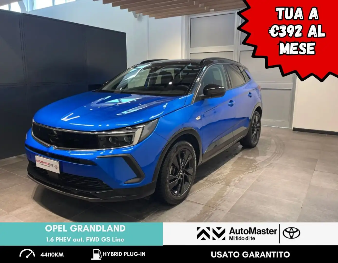 Opel Grandland Grandland 1.6 PHEV aut. FWD GS Line Bleu - 1