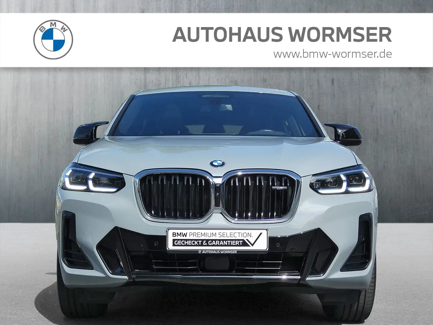 BMW X4 M 40d Head-Up HiFi DAB WLAN Pano.Dach Shz Szary - 2