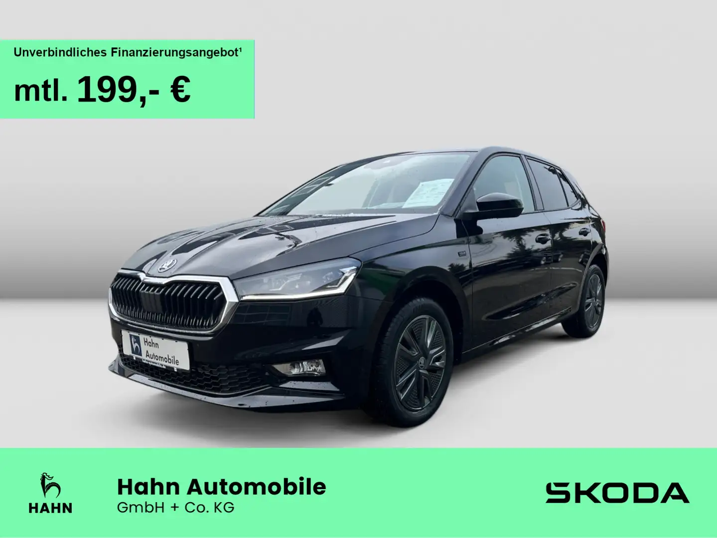 Skoda Fabia Drive 1,0 TSI 70 KW 5-Gang Infotainment Schwarz - 1