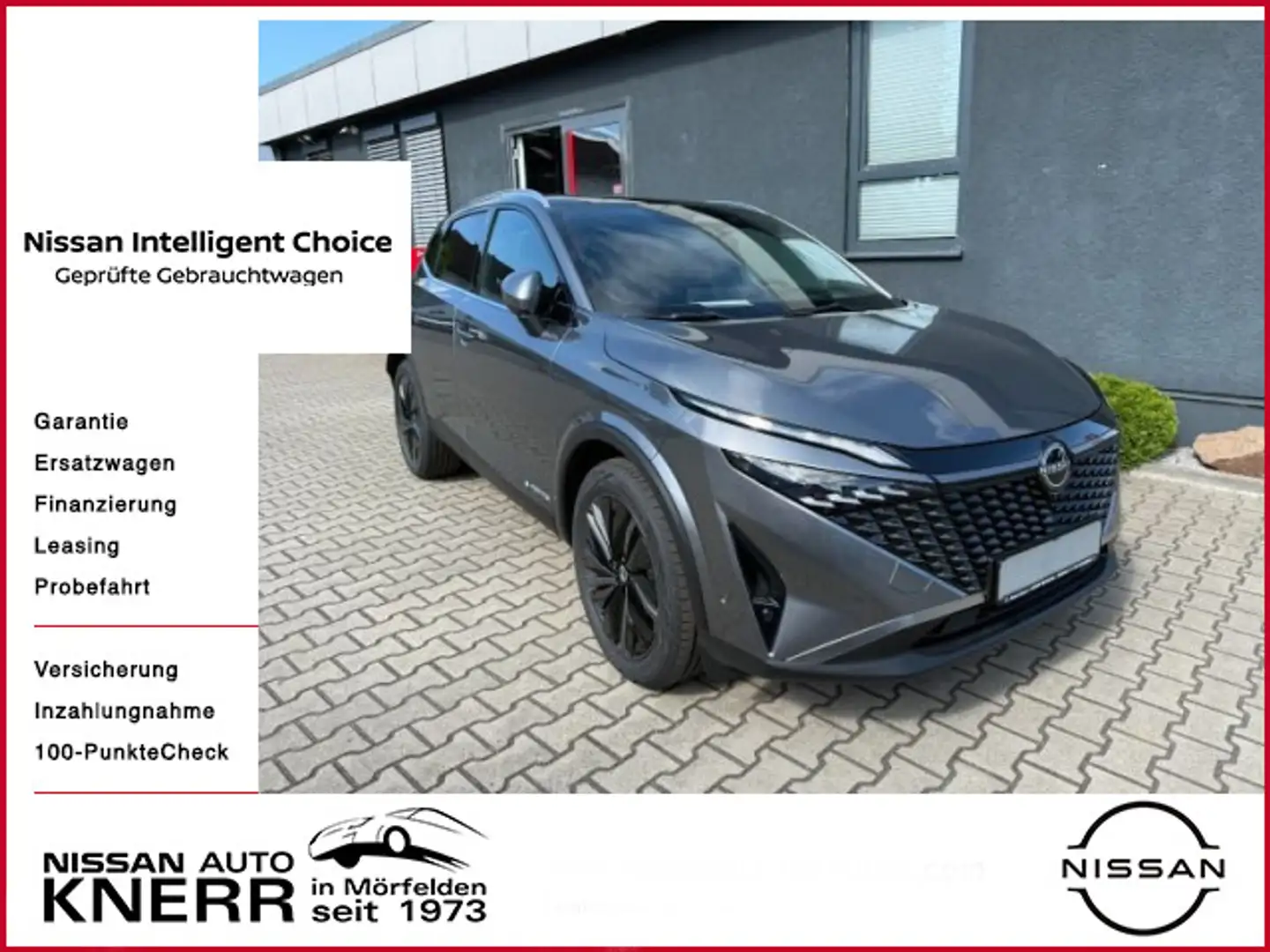 Nissan Qashqai 1,5 VC-T e-Power Tekna, Navi, Klima, Ka Grau - 1