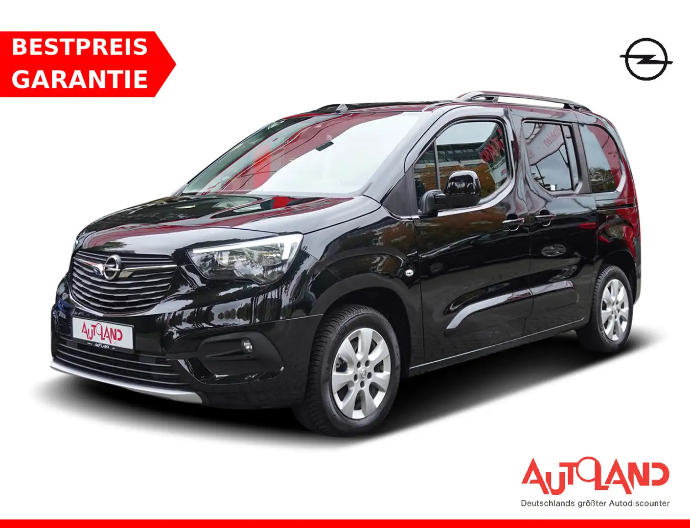 Opel Combo Life 1.2 Turbo Ultimate Aut. Navi Kamera Schwarz - 1