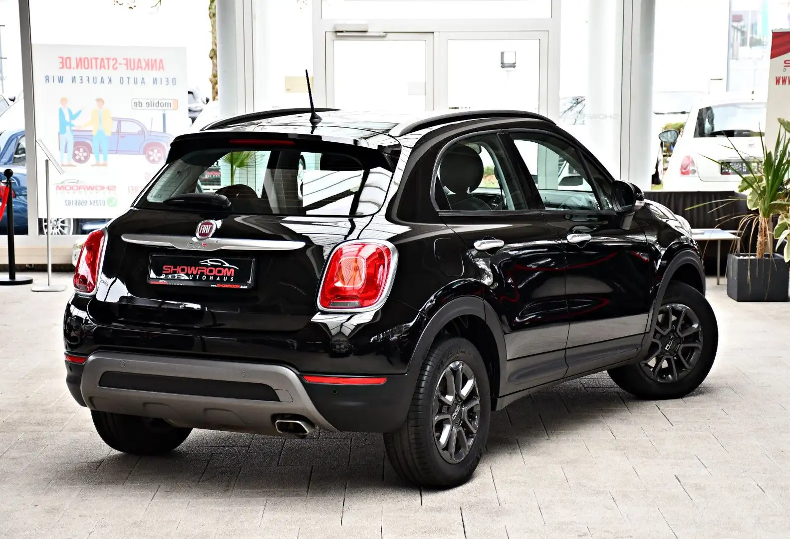 Fiat 500X 1.6 Bluetooth Keyless PDC Shz Klima 65tkm! Schwarz - 2