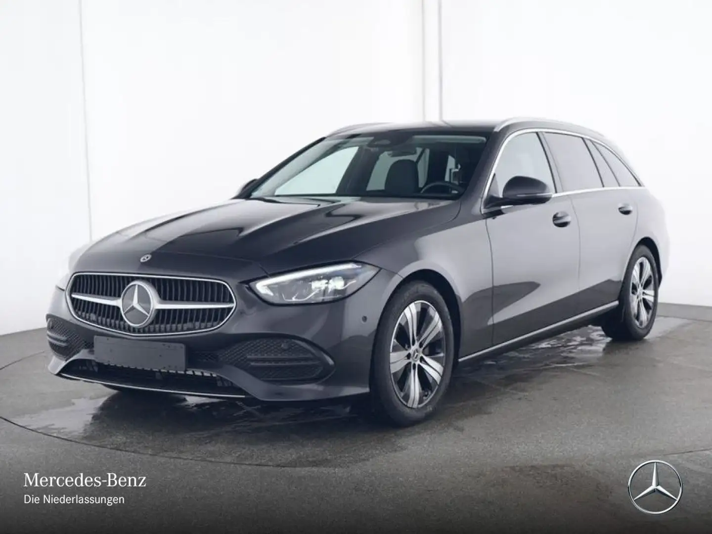 Mercedes-Benz C 180 T AVANTG+LED+KAMERA+KEYLESS+9G Gris - 2