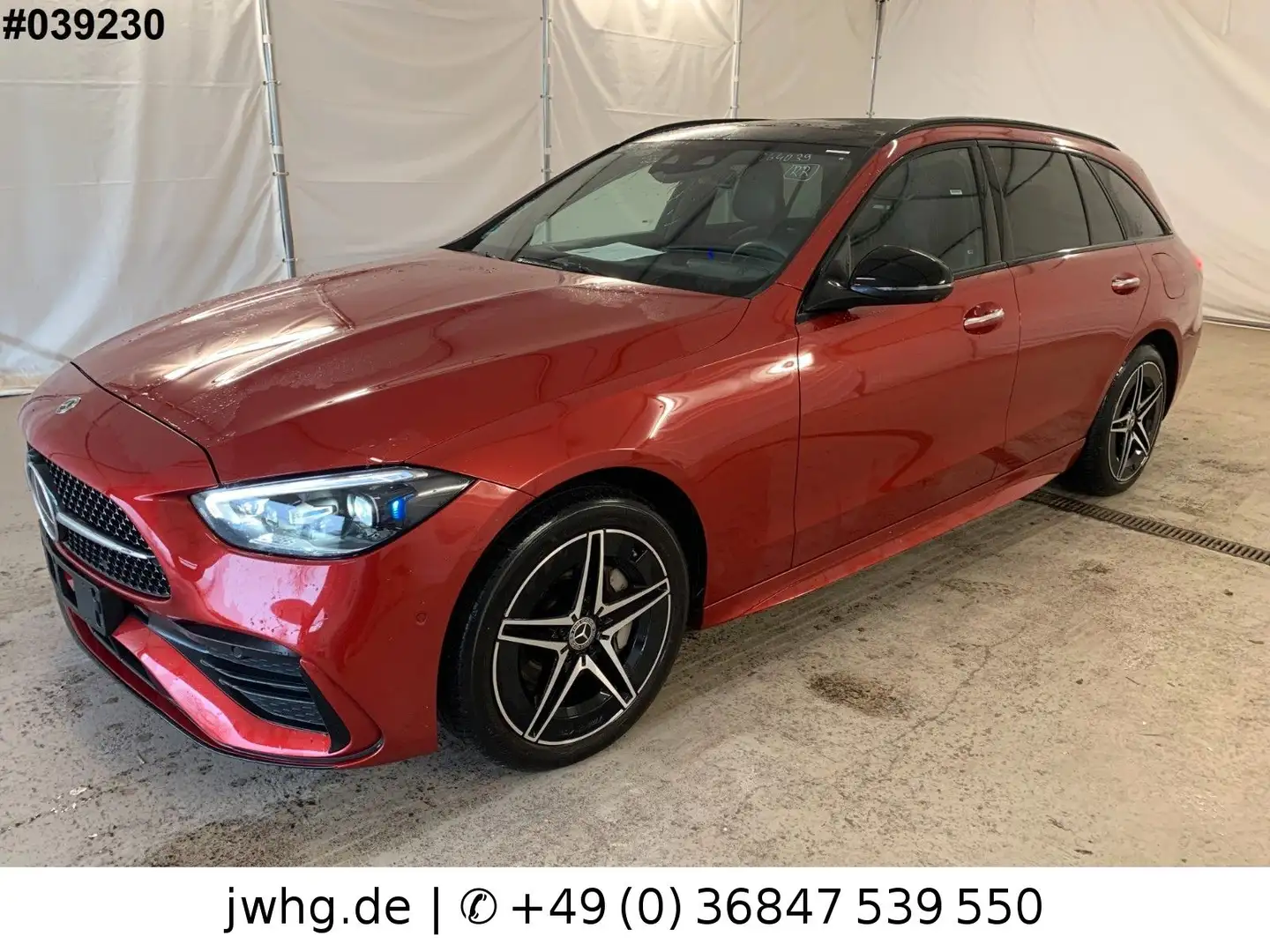 Mercedes-Benz C 300 e AMG|Distr|Digital-Light|HeadUp|360|newMod crvena - 1