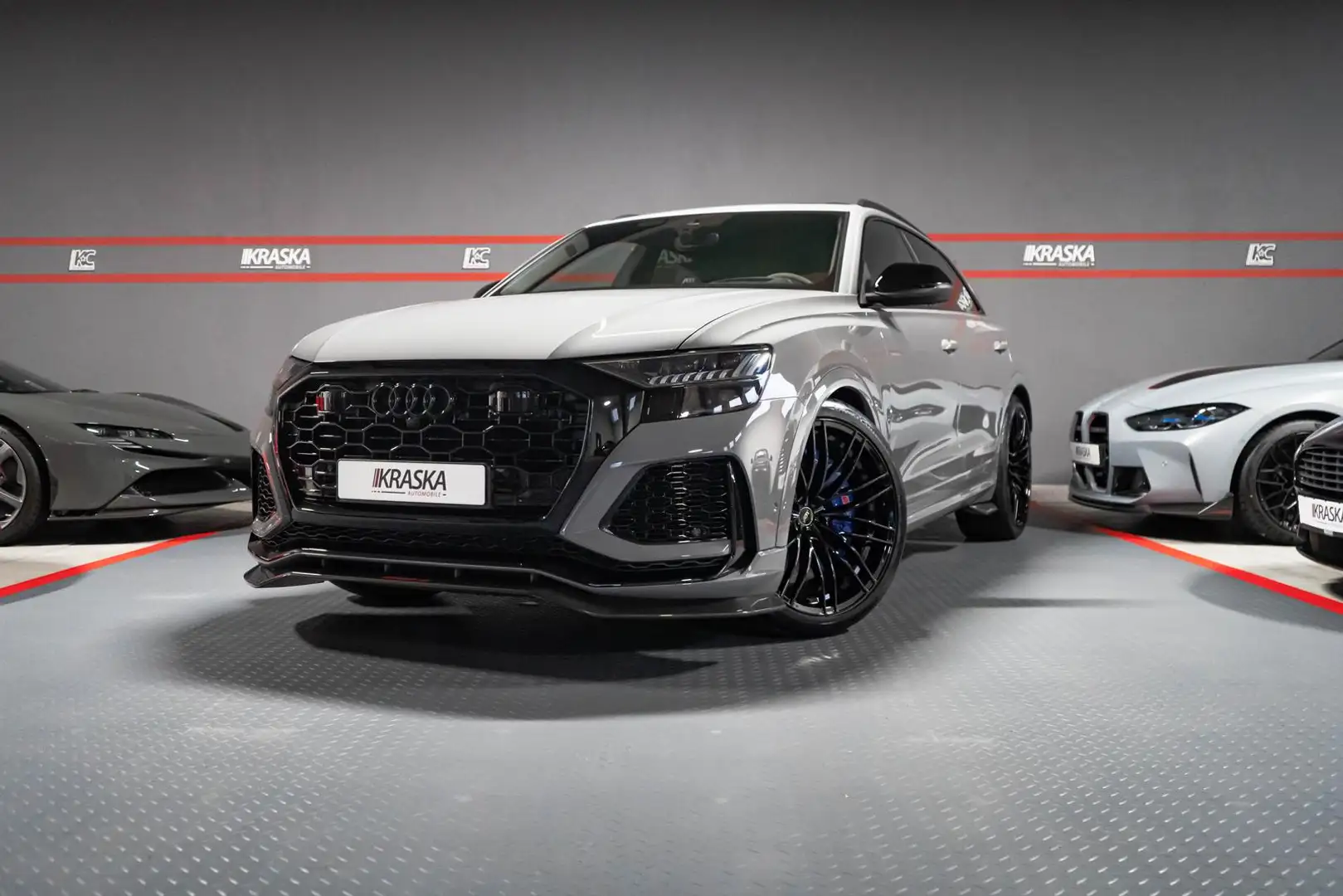 Audi RS Q8 4.0 TFSI AHK PANO STHZ KERAMIK ABT RSQ8-S Gris - 2