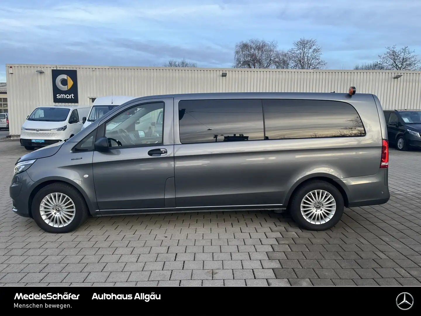 Mercedes-Benz Vito eVito 129 Tourer PRO XL LED DISTR RFK 2/2/3 TAXI Gri - 2