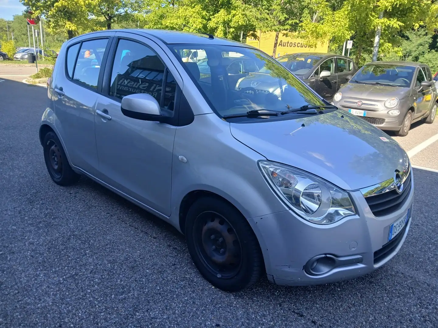 Opel Agila 1.0 12V 65CV Enjoy Grigio - 2