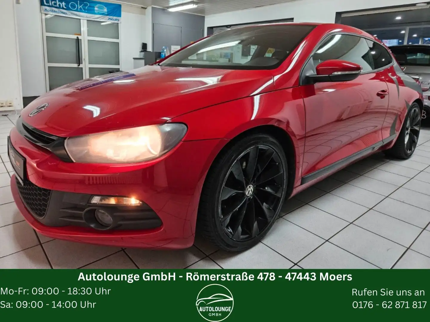 Volkswagen Scirocco 2.0 TSI SportPa*Navi*Sitheiz.*R-Cam*DAB Rot - 1
