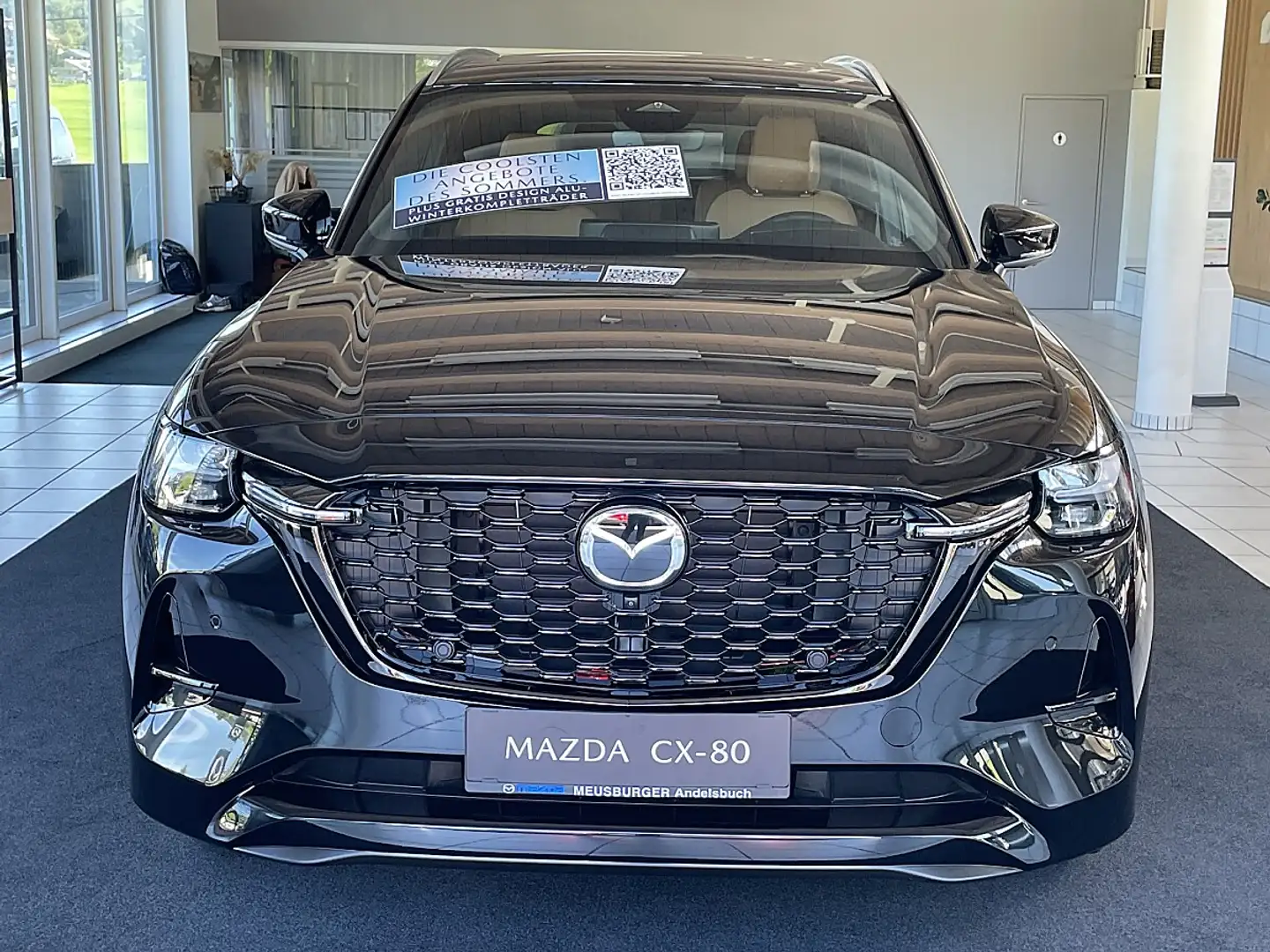 Mazda CX-80 2.5L e-SKYACTIV PHEV AWD Homura Plus Aut. Schwarz - 2