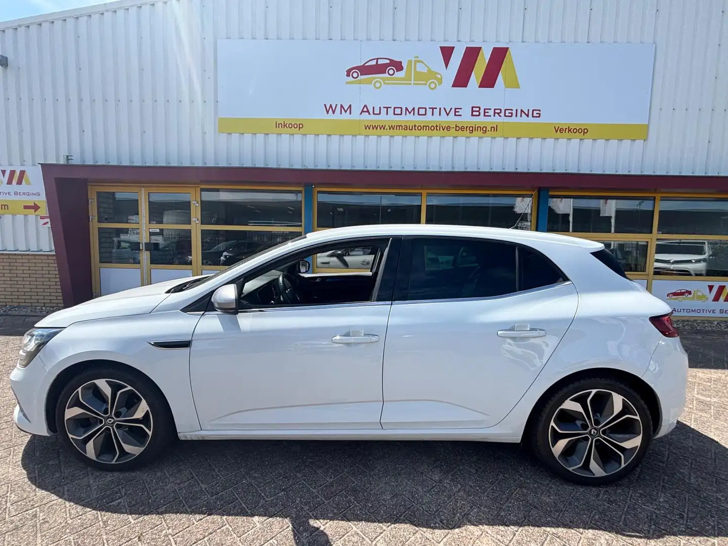 Renault Megane 1.2 TCe GT-Line AUTOMAAT Wit - 2