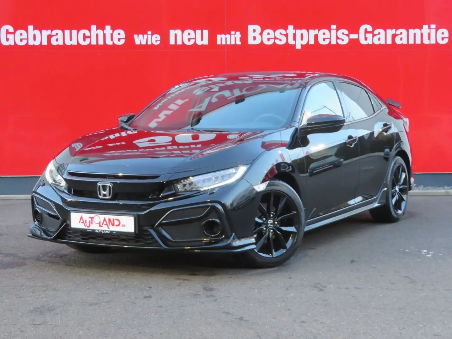 Honda Civic 1.0 Turbo LED SHZ ACC VC Schwarz - 2