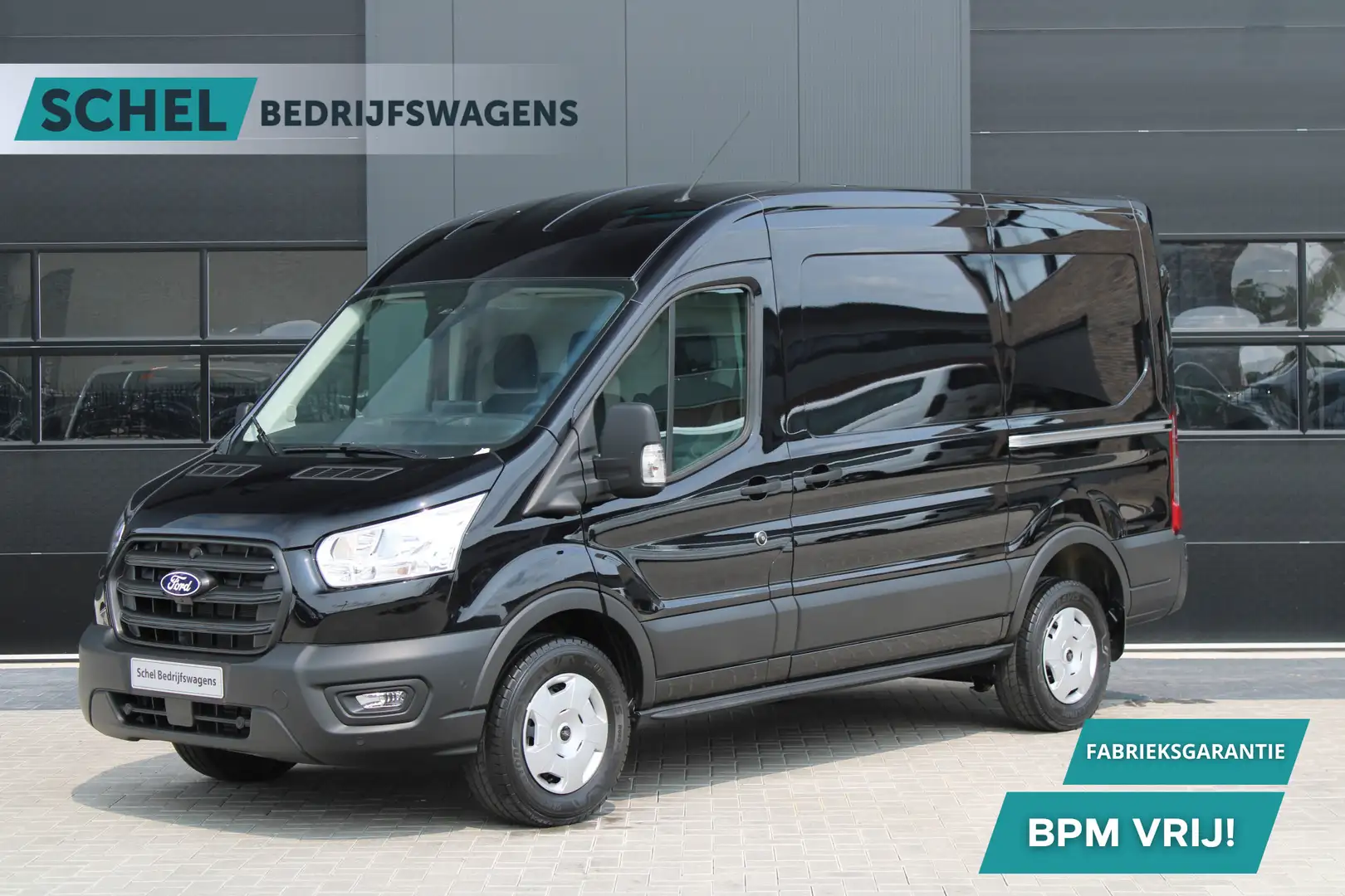 Ford Transit 350 2.0 TDCI L2H2 Trend 165pk - Facelift - 2x Schu Zwart - 1