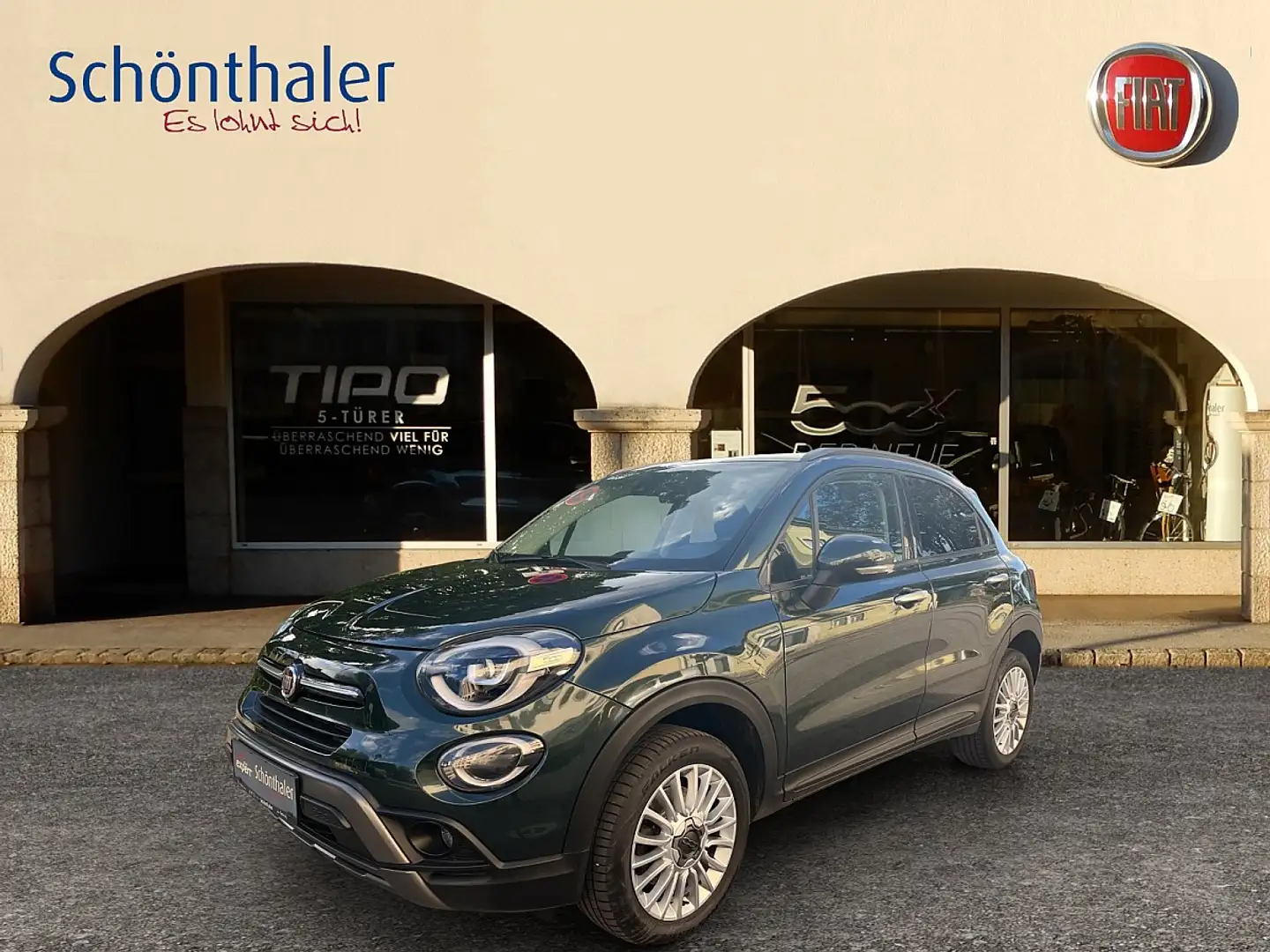 Fiat 500X 2,0 MultiJet 150 SCR 4x4 AT9 Cross Grün - 1
