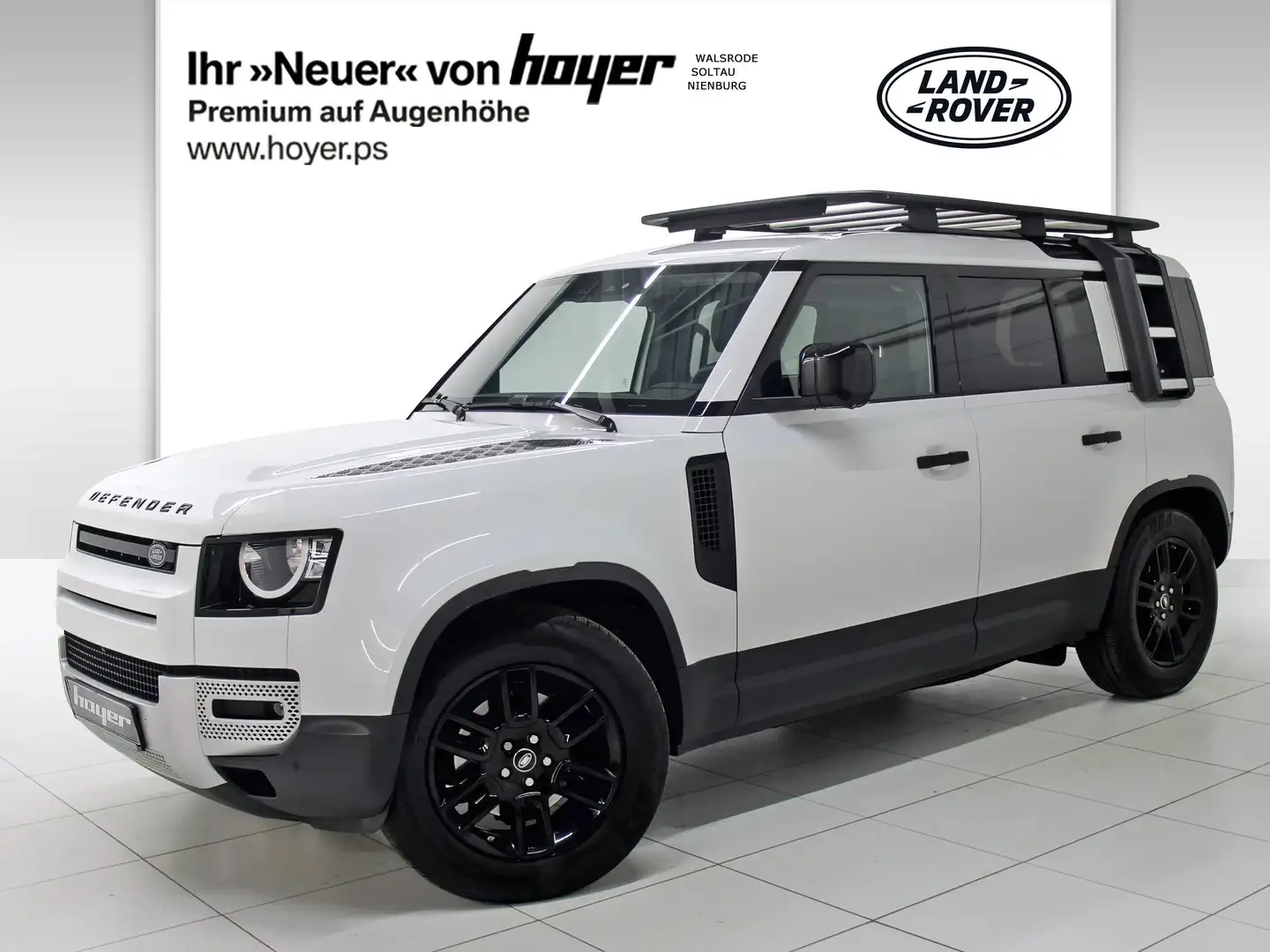 Land Rover Defender 110 2.0 D200 S DAB LED Standhzg. RFK Weiß - 1