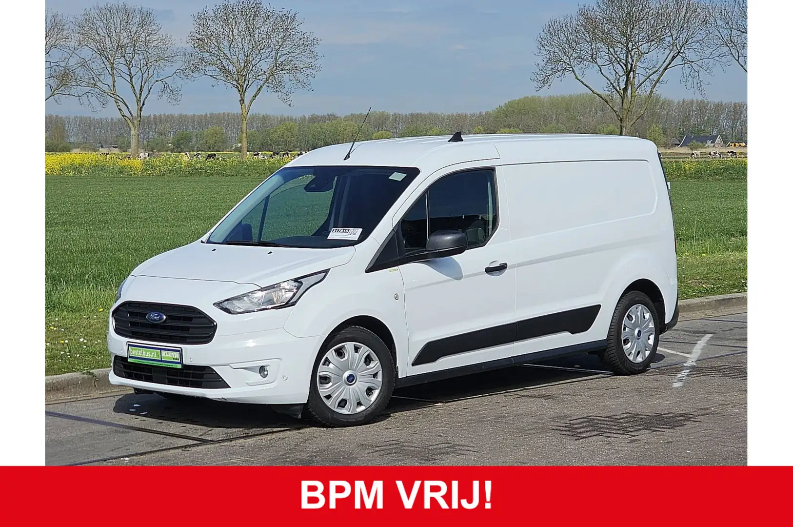 Ford Transit Connect 1.5 EcoBlue L2 Trend Navi Camera Euro6 120Pk Airco Blanc - 1