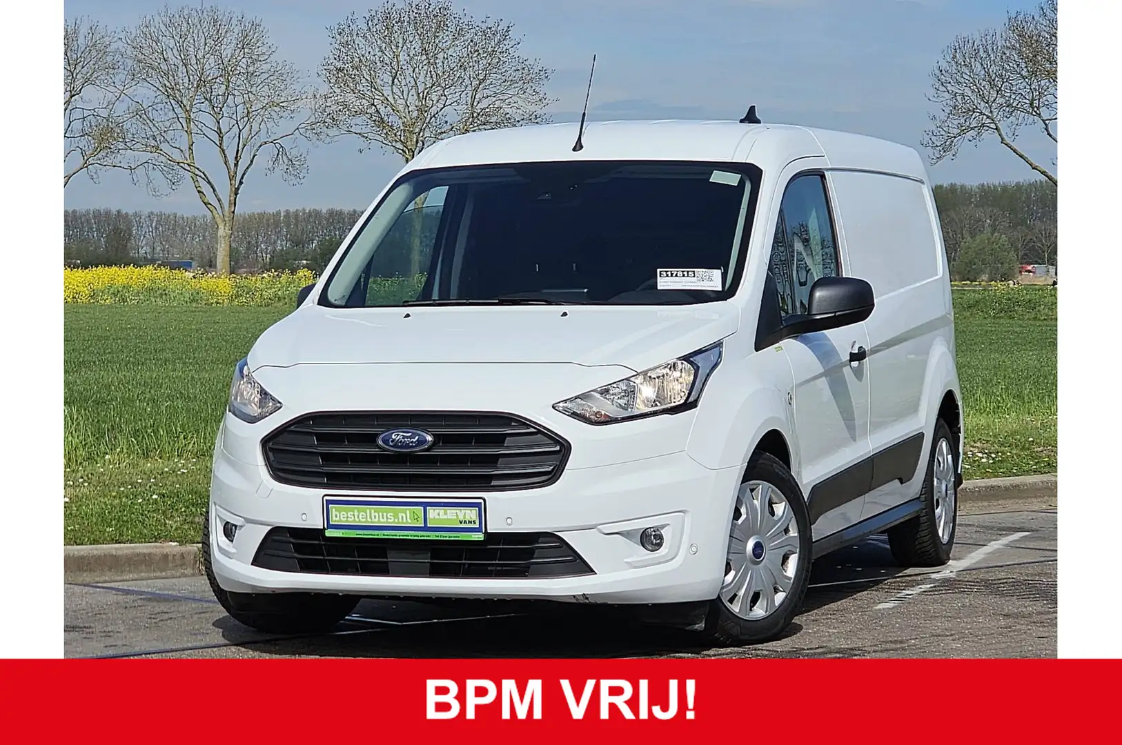 Ford Transit Connect 1.5 EcoBlue L2 Trend Navi Camera Euro6 120Pk Airco Blanc - 2