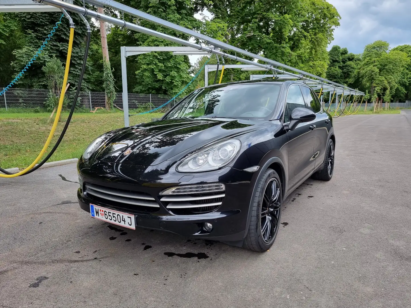 Porsche Cayenne II Platinum Edition 3,0 Diesel Aut. Schwarz - 1